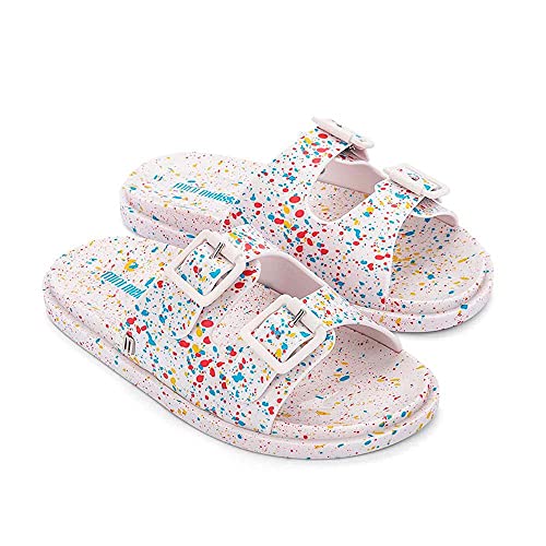 melissa MINI WIDE II INF 54090 WHITE/WHITE/QUANTIL ZUBEHÖR 28/29 EUR, weiß, 28/28.5 EU von Melissa