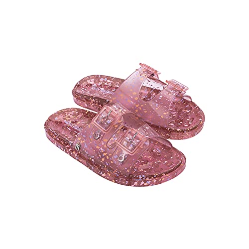 melissa MINI WIDE II INF 54091 PINK/PINK/QUANTILE ZUBEHÖR 28/29 EUR, Rosa, 28/28.5 EU von Melissa