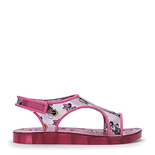 melissa Mini Acqua + Mickey Mouse Inf Flache Sandale, Rosa, 31 EU von Melissa