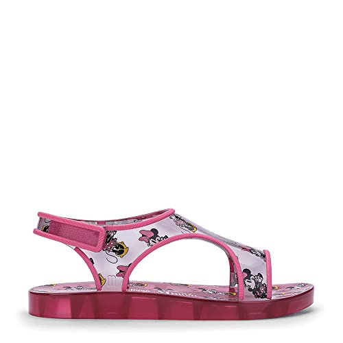 MELISSA Mini Acqua + Mickey Mouse Inf Flache Sandale, Rosa, 32 EU von Melissa