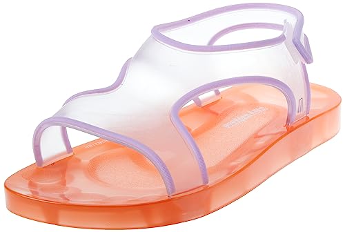 melissa Mini Acqua Me Inf Flache Sandale, orange, 31 EU von Melissa