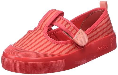 melissa Mini Basic Print Inf Flache Sandale, rot, 31 EU von Melissa