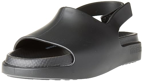 melissa Mini Cloud Bb Flache Sandale, Schwarz, 24 EU von Melissa