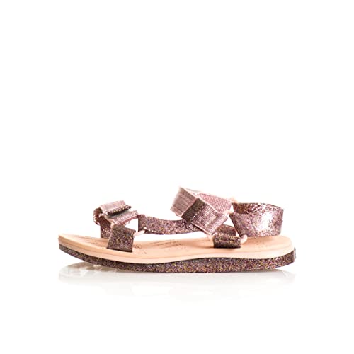 melissa Mini Papete + Rider I Inf Flache Sandale, Rosa, 32 EU von Melissa