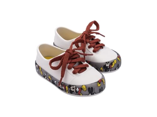 melissa Mini Street + Mickey and Friends Bb Sneaker, weiß, 24 EU von Melissa