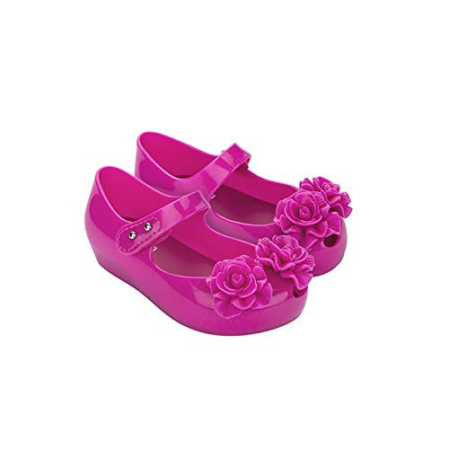 melissa Mini Ultragirl Garden Bb Sneaker, Fuchsia, 24 EU von Melissa