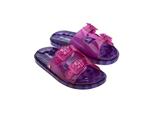 melissa Mini Wide Inf Flache Sandale, Rosa, 30 EU von Melissa