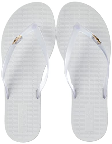 melissa Sun Flip Flop Ad, flache Sandalen für Damen, weiß, 35/35.5 EU von Melissa