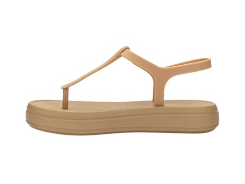 Melissa Sun Leme Plateau-Sandalen für Damen, Beige, 39 EU von Melissa