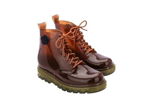 Melissa Unisex Coturno + Viktor and Rolf Ad Mode-Stiefel, braun, 44 EU von Melissa