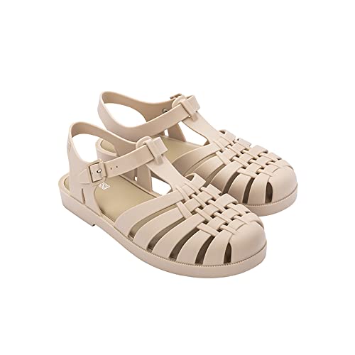 melissa Unisex Possession AD Flache Sandale, beige, 40 EU von Melissa