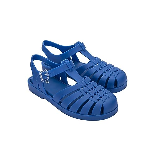 melissa Unisex Besitz Anzeige Flache Sandale, blau, 37 EU von Melissa