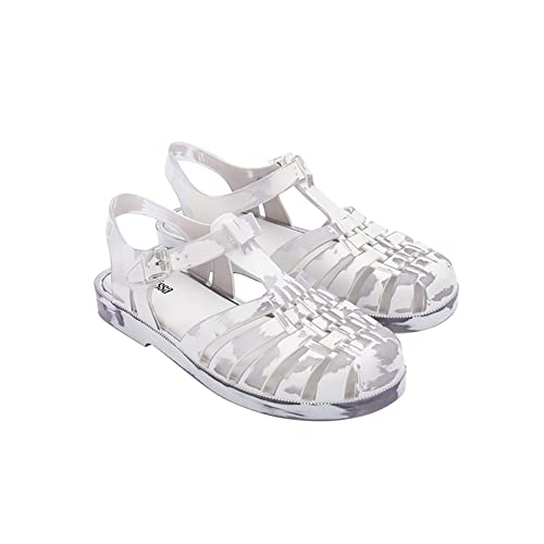 melissa Unisex Possession Brushed Ad Fischersandale, Hell, 38 EU von Melissa