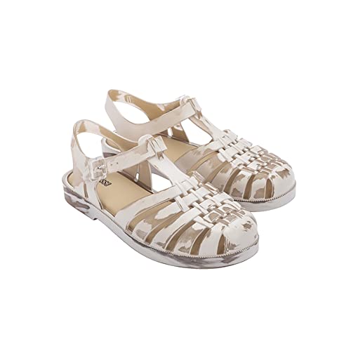 melissa Unisex Possession Brushed Ad Fischersandale, beige, 37 EU von Melissa