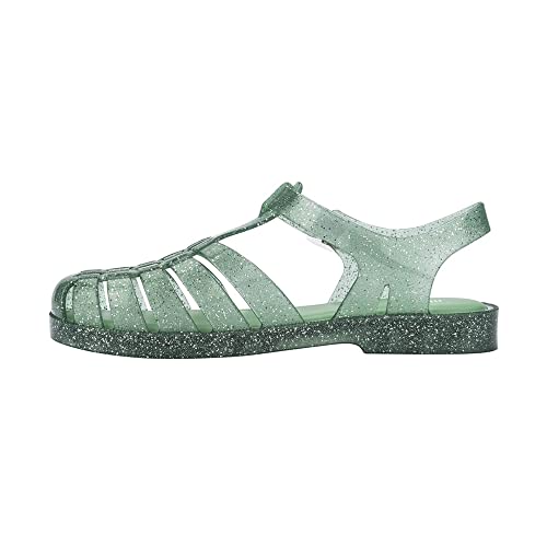 Melissa Unisex Possession Shiny Ad Sandale, grün, 38 EU von Melissa