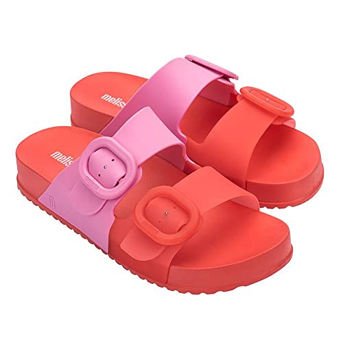 melissa Damen Cozy Slide Ad Flache Sandale, Rosa, 39 EU von Melissa