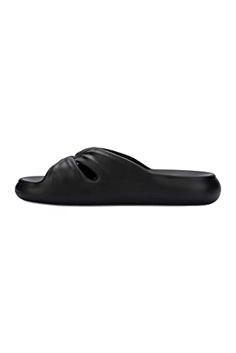 melissa Damen Free Slide AD Flache Sandale, Schwarz, 39 EU von Melissa