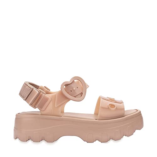 melissa Damen Kick Off Hot Ad Keilsandale, beige, 38 EU von Melissa