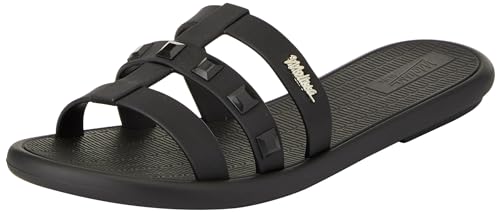 melissa Damen Sun Atlantis AD Flache Sandale, Schwarz, 37 EU von Melissa