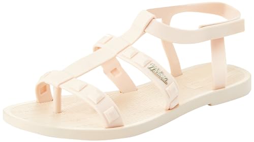 melissa Damen Sun River AD Flache Sandale, beige, 38 EU von Melissa