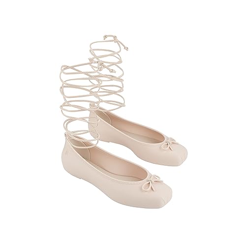 melissa Damen Vicky Ad Ballerinas, beige, 41/41.5 EU Schmal von Melissa
