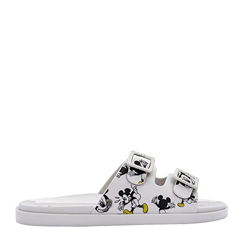 melissa Damen Wide + Mickey and Friends Ad Flache Sandale, Schwarz, 37 EU von Melissa