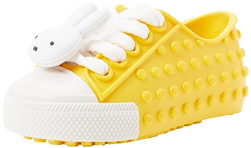 melissa Jungen Mädchen Mini POLIBOLHA + Miffy BB Low-top, gelb, 21 EU von Melissa