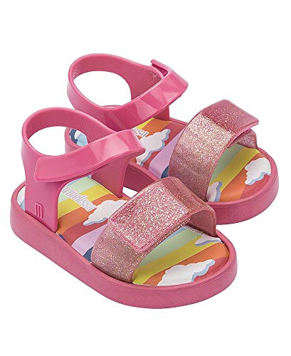 melissa MINI JUMP SUNNY DAY BB 53328 PINK/PINK GLITTER ZUBEHÖR 25/26 EUR, Rosa, 25/25.5 EU von Melissa