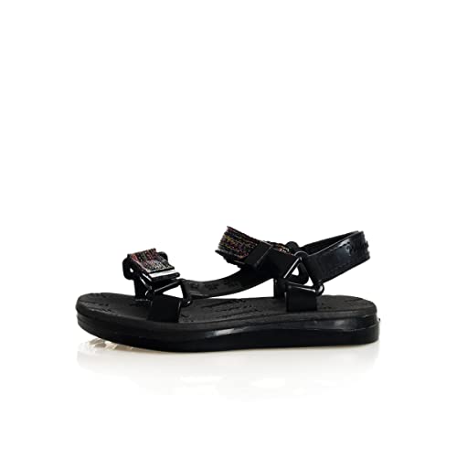 melissa MINI PAPETE + RIDER I BB, Schwarz, 25/25.5 EU von Melissa