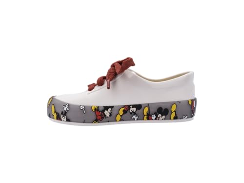 melissa Mini Street + Mickey and Friends Bb Sneaker, weiß, 24 EU von Melissa