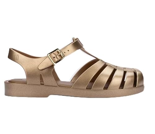 melissa Unisex Possession Italy Fischersandale, Gold, 40 EU von Melissa