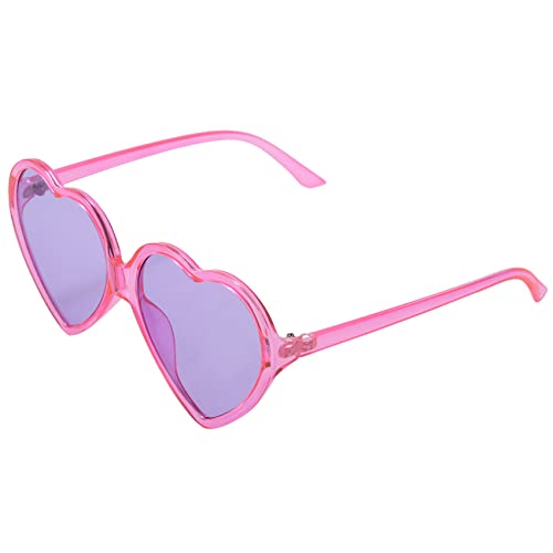 Melitt 90er Jahre Vintage Brille Damen Mädchen Oversized Retro Sonnenbrille Niedliche Liebesbrille (lila) von Melitt