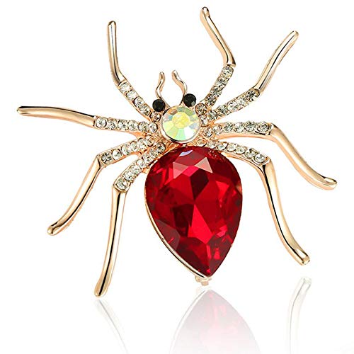 Melitt Spinnen-Kristall aus Legierung, modisch, für Kleider oder Damenbekleidung von Melitt