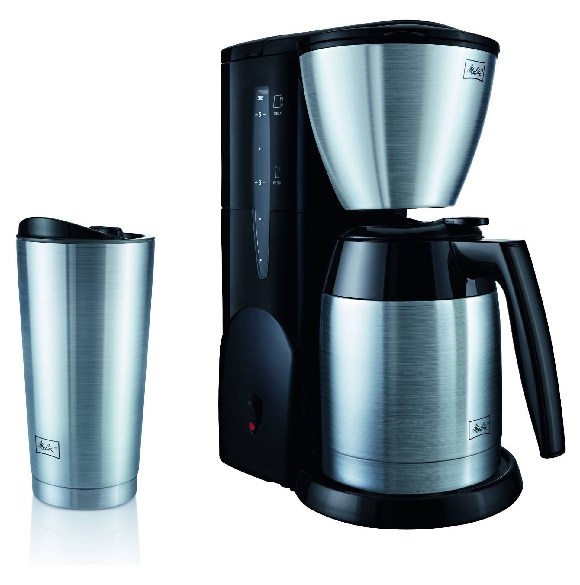 Melitta Filterkaffeemaschine "Melitta Single5 Therm M728", 0,62 l Kaffeekanne, Papierfilter, 1x2 von Melitta