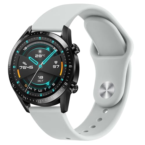 Meliya für Huawei Watch GT2 46mm Armband, 22mm Silikon Uhrenarmband kompatibel mit Huawei Watch GT 2e/Huawei GT 2 Pro/Huawei GT 2 46mm Herren Damen Meliya für Huawei Watch GT2 46mm Armband, 22mm Silikon Uhrenarmband kompatibel mit Huawei Watch GT 2e/Huawei GT 2 Pro/Huawei GT 2 46mm Herren Damen von Meliya