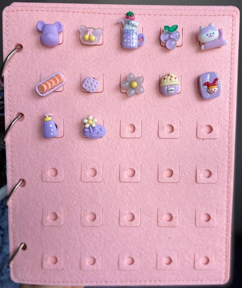 Süße Lila Schuhclip-Charms Süße Lila Schuhclip-Charms von MelliSelli