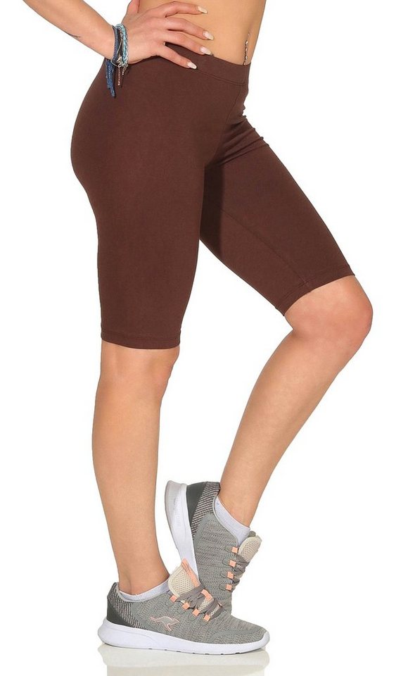 Mellice Radlerhose Damen Kurz Leggings Radlerhose Jogginghose von Mellice