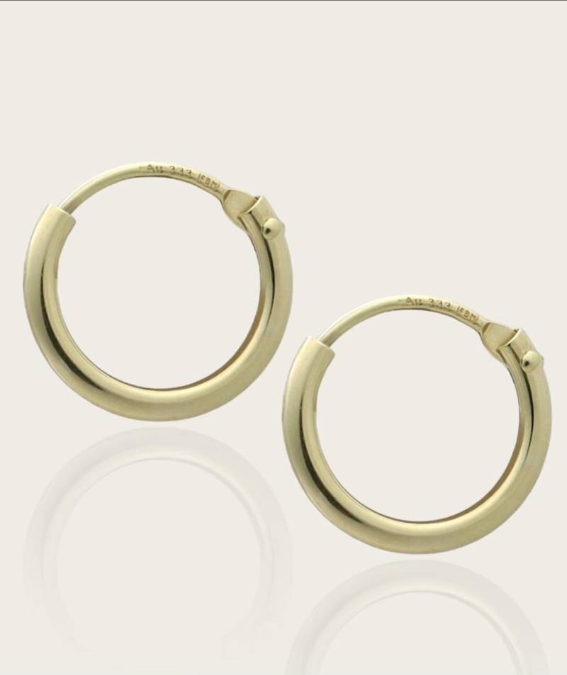 Goldschmuck Creolen 333 Ohrringe Schlichte Goldschmuck Creolen 333 Ohrringe Schlichte von MellioraDE