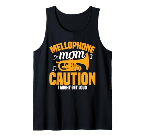 Blaskapelle Messing Instrument Mama Vorsicht Mellophon Tank Top Blaskapelle Messing Instrument Mama Vorsicht Mellophon Tank Top von Mellophone Clothing For Marching Band Member