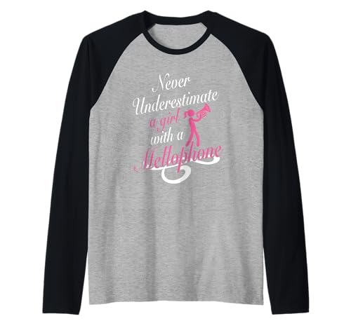 Mellophonist, Mitglied der Blaskapelle, Mädchen mit Mellophon Raglan Mellophonist, Mitglied der Blaskapelle, Mädchen mit Mellophon Raglan von Mellophone Clothing For Marching Band Member