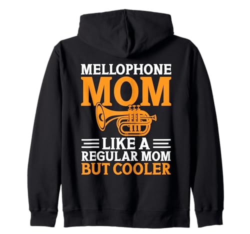 Bandmitglied Mellophonist Instrument Mama Mutter Mellophone Kapuzenjacke Bandmitglied Mellophonist Instrument Mama Mutter Mellophone Kapuzenjacke von Mellophone Graphic For Mellophonist & Band Member