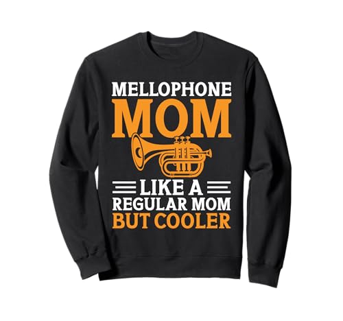 Bandmitglied Mellophonist Instrument Mama Mutter Mellophone Sweatshirt Bandmitglied Mellophonist Instrument Mama Mutter Mellophone Sweatshirt von Mellophone Graphic For Mellophonist & Band Member
