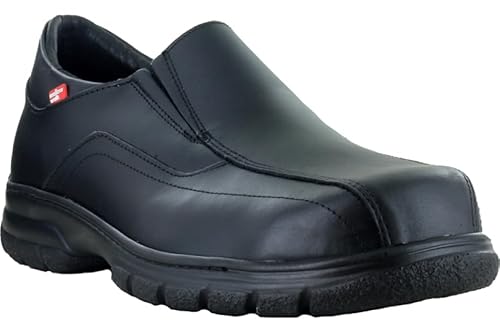 Mellow Walk Quentin Sicherheitsschuhe für Herren, Zehenschutz, Zehenschutz, Schlupfschuhe, Halbschuhe, Weite Weite 3E, Schwarz, 41 EU Mellow Walk Quentin Sicherheitsschuhe für Herren, Zehenschutz, Zehenschutz, Schlupfschuhe, Halbschuhe, Weite Weite 3E, Schwarz, 41 EU von Mellow Walk