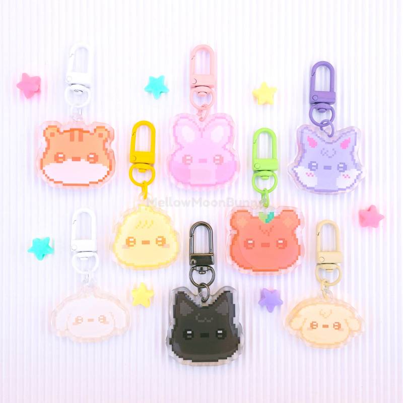 Ateez Pixelteez Schlüsselanhänger | Zeichen Atiny Lightiny Kpop Konzert Zubehör Acryl-Epoxy-Charm Slingbag Geschenk Atz Ateez Pixelteez Schlüsselanhänger | Zeichen Atiny Lightiny Kpop Konzert Zubehör Acryl-Epoxy-Charm Slingbag Geschenk Atz von MellowMoonBunny