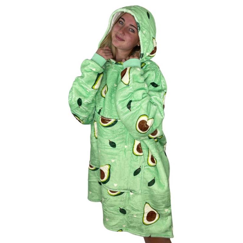 Hoodie Blanket "Avocado' von Mellowsliimezz