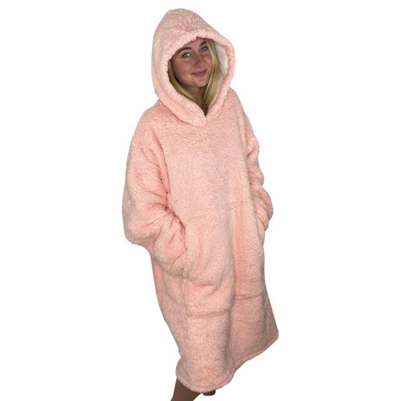 Hoodie Blanket "Pink Fluff' von Mellowsliimezz
