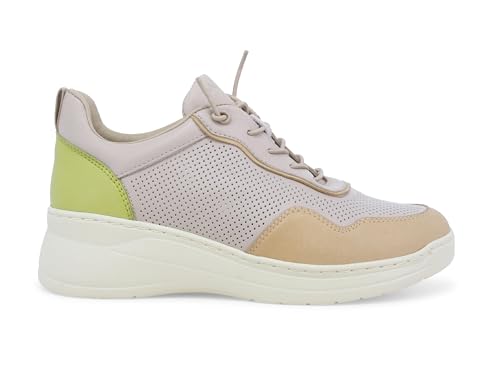 Melluso Beigefarbene Damen-Sneaker aus Leder k55449 40 Melluso Beigefarbene Damen-Sneaker aus Leder k55449 40 von Melluso