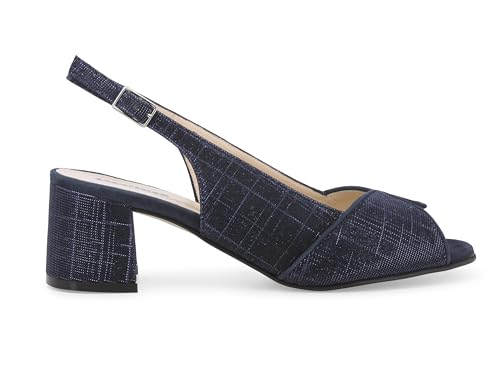 Melluso Bequeme Elegante Damensandale aus nachtblauem Stoff s634z 39 Melluso Bequeme Elegante Damensandale aus nachtblauem Stoff s634z 39 von Melluso