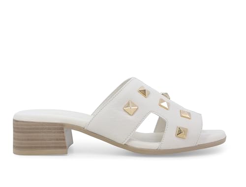 Melluso Cremefarbene Damen-Slipper aus Leder k56018z 35 Melluso Cremefarbene Damen-Slipper aus Leder k56018z 35 von Melluso