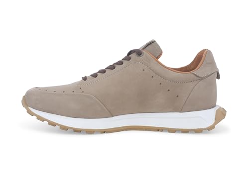 Melluso Herren-Sneaker aus beigem Wildleder u56014 41 von Melluso